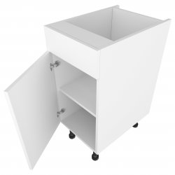300mm Drawerline Single Base Unit with Dummy Drawer Left Hand - (Ready Assembled)
