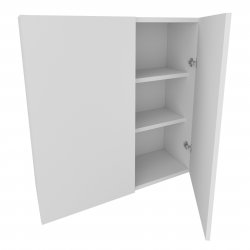 1000mm Standard Tall Double Wall Unit with 2 Doors - (Self Assembly)
