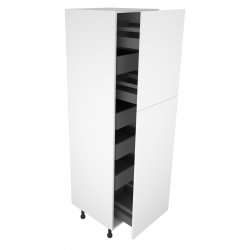500mm Type 1 Larder Pull Out Unit with 3 Pan Drawers & 4 Internal Drawers - (Self Assembly)