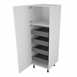 600mm Type 4 Larder Pull Out Unit with 4 Internal Drawers Left Hand - (Self Assembly)