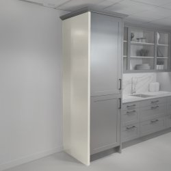 Limestone Gloss End Support Panel - 2400 x 670 x 18mm