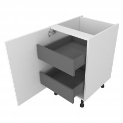 600mm Highline Base Unit with Type 3 Pull Out & Internal Drawers Left Hand - (Self Assembly)